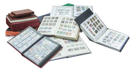 Monde (sauf France) : 42 classeurs collection maj. obl. Monde (sauf France) : 42 classeurs collection maj. obl.