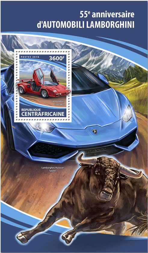 n° 1242 - Timbre CENTRAFRICAINE III - Carnets de Timbres à composition variable n° 1242 - Timbre CENTRAFRICAINE III - Carnets de Timbres à composition variable