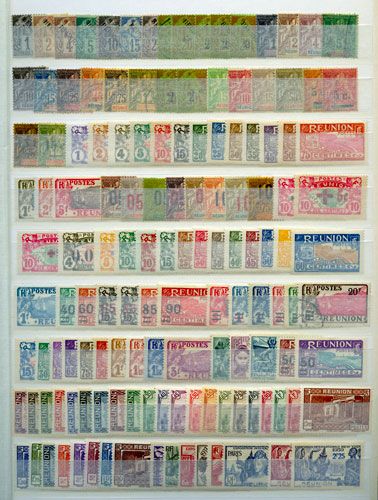 REUNION : Collection 1891/1947 **/*/obl. REUNION : Collection 1891/1947 **/*/obl.