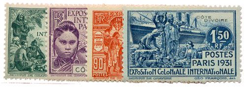n°84/87* - Timbre COTE D´IVOIRE Poste n°84/87* - Timbre COTE D´IVOIRE Poste