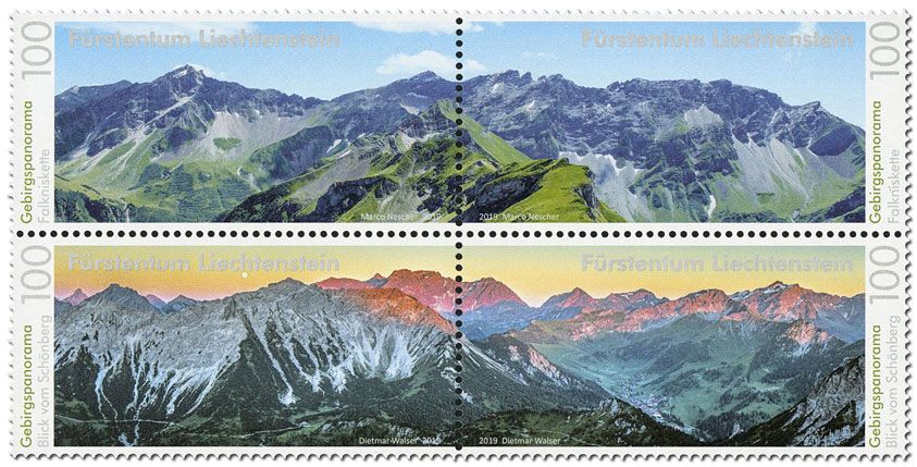 n° 1885/1888 - Timbre LIECHTENSTEIN Poste n° 1885/1888 - Timbre LIECHTENSTEIN Poste
