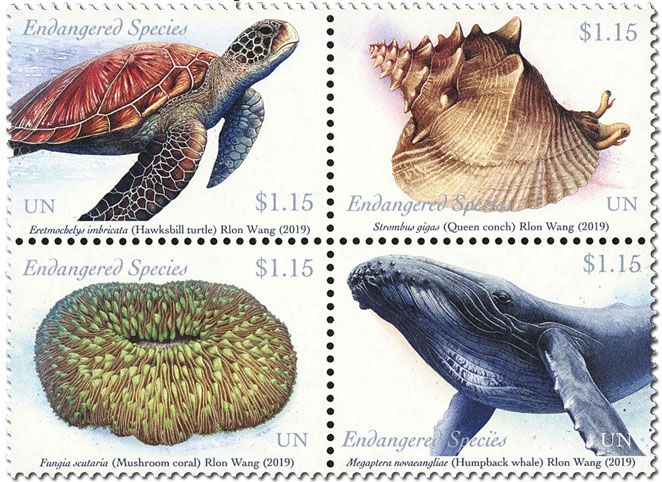 n° 1649/1652 - Timbre ONU NEW YORK Poste n° 1649/1652 - Timbre ONU NEW YORK Poste
