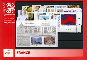 nr. 5291/F5368 - Stamp France Year set (2019)