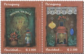 n° 3290/3291 - Timbre PARAGUAY Poste