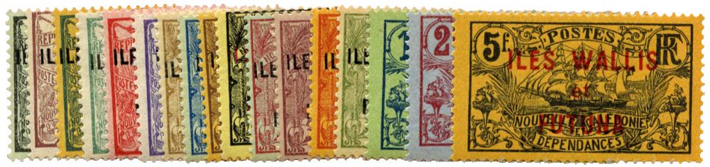 n°1/17** - Timbre WALLIS ET FUTUNA Poste n°1/17** - Timbre WALLIS ET FUTUNA Poste