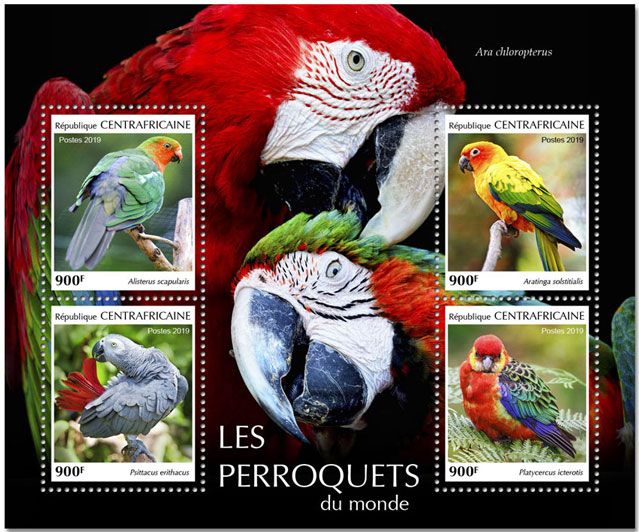 n° 6161/6164 - Timbre CENTRAFRICAINE Poste n° 6161/6164 - Timbre CENTRAFRICAINE Poste