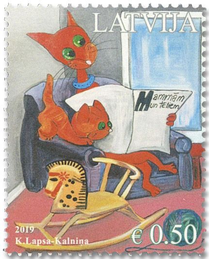 n° 1056 - Timbre LETTONIE Poste n° 1056 - Timbre LETTONIE Poste