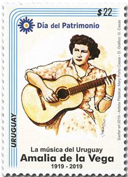n° 2957 - Timbre URUGUAY Poste