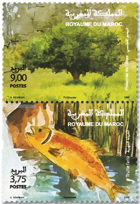 n° 1883/1884 - Timbre MAROC Poste n° 1883/1884 - Timbre MAROC Poste