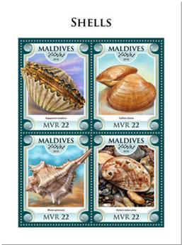 n° 6266/6269 - Timbre MALDIVES Poste