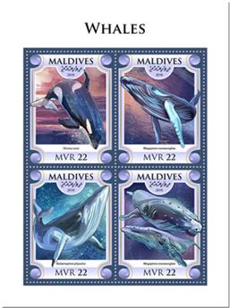 n° 6306/6309 - Timbre MALDIVES Poste