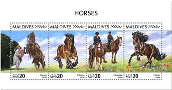 n° 6551/6554 - Timbre MALDIVES Poste
