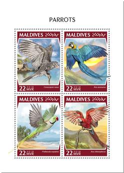 n° 6591/6594 - Timbre MALDIVES Poste