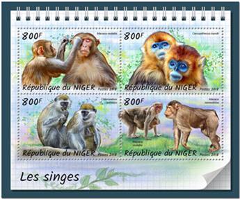 n° 4745/4748 - Timbre NIGER Poste