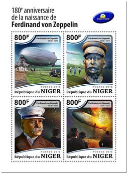 n° 4970/4973 - Timbre NIGER Poste