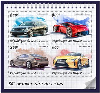 n° 5635/5638 - Timbre NIGER Poste