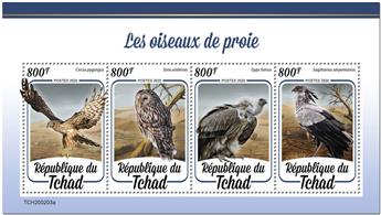 n° 2408/2411  - Timbre TCHAD Poste