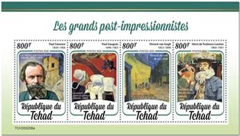 n° 2428/2431  - Timbre TCHAD Poste