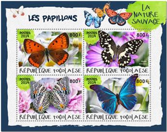 n° 6576/6579 - Timbre TOGO Poste