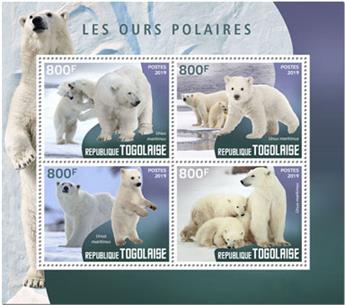 n° 7199/7202 - Timbre TOGO Poste