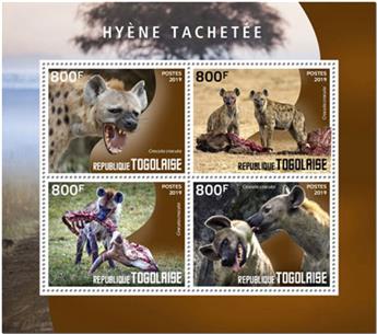n° 7219/7222 - Timbre TOGO Poste