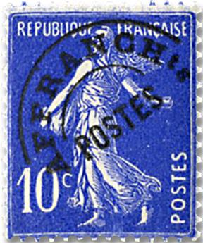 n° 52 -  Selo França Pré-obliterados