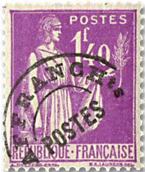n° 77 -  Selo França Pré-obliterados