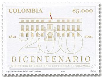 n° 2231 - Timbre COLOMBIE Poste