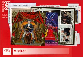 nr. 3010/3061 -  Stamp Monaco Year set (2015)