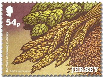 n° 2614/2619 - Timbre JERSEY Poste