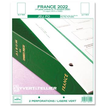 FRANCE FO : 2022 - 1ER SEMESTRE (JEUX SANS POCHETTES)