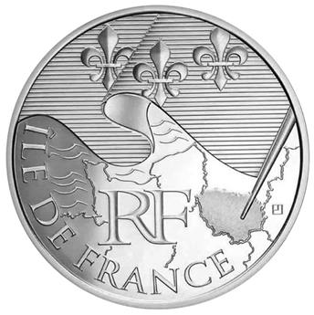 10€ DES REGIONS - Ile de France - 2010
