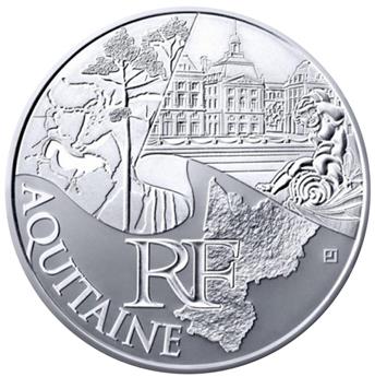 10€ DES REGIONS - Aquitaine - 2011