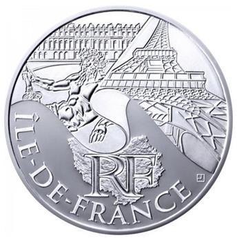 10€ DES REGIONS - Ile-de-France - 2011
