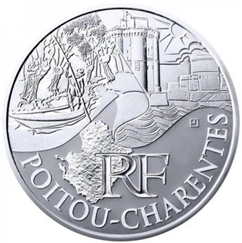 10€ DES REGIONS - Poitou-Charentes - 2011