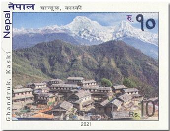 n° 1337 - Timbre NEPAL Poste