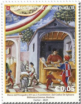 n° 1599/1602 - Timbre ORDRE de MALTE Poste