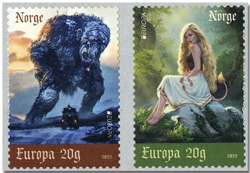 n° 2008/2009 - Timbre NORVEGE Poste n° 2008/2009 - Timbre NORVEGE Poste