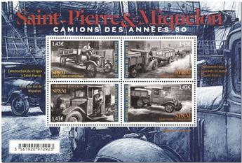 n° F1289 - Timbre Saint-Pierre et Miquelon Poste