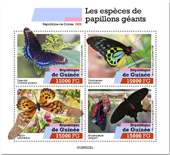 n° 10454/10457  - Timbre GUINEE Poste
