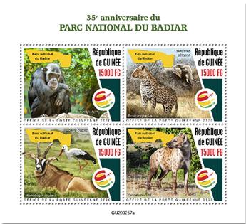 n° 10608/10611  - Timbre GUINEE Poste