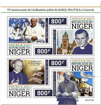 n° 6458/6461  - Timbre NIGER Poste