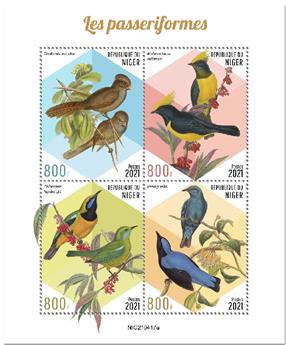 n° 6597/6600  - Timbre NIGER Poste