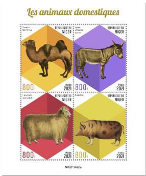 n° 6617/6620  - Timbre NIGER Poste