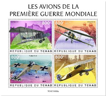 n° 3740/3743  - Timbre TCHAD Poste