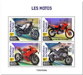 n° 3890/3893  - Timbre TCHAD Poste