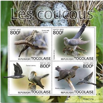 n° 7983/7986  - Timbre TOGO Poste