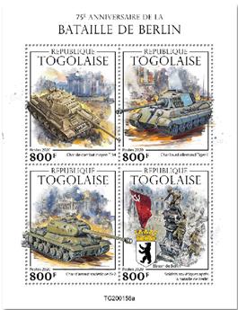 n° 8123/8126  - Timbre TOGO Poste