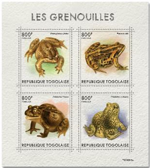 n° 9341/9344  - Timbre TOGO Poste