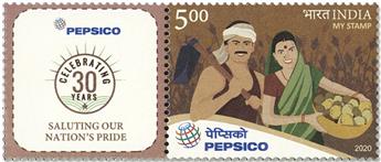 n°3453 - Timbre INDE Poste